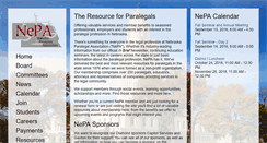 Desktop Screenshot of nebraskaparalegal.org